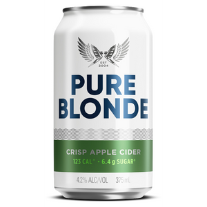 Pure Blonde Cider 375mL Cans 30 Pack