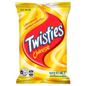 Twisties Cheese 18 x 45g Bags