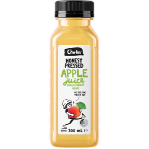 Charlies Honest Apple Juice 300mL PET Bottles 12 Pack (Q)