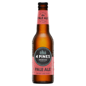 4 Pines Pale Ale 330mL Bottles 24 Pack (Q)