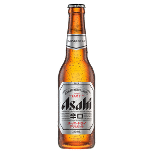 Asahi Super Dry 330mL Bottles 24 Pack (Q)