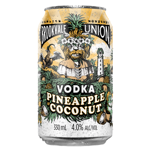 Brookvale Union Pineapple and Coconut 4.0% 330mL Cans 24 Pack (Q)