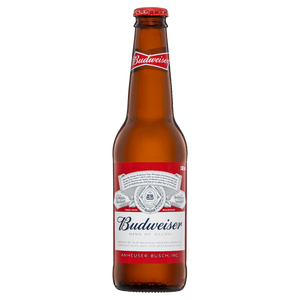 Budweiser 330mL Bottles 24 Pack (Q)