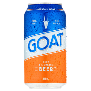 Mountain Goat Goat 375mL Cans 24 Pack (Q)