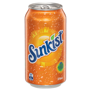 Sunkist Orange 375mL Cans 30 Pack (Q)