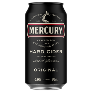 Mercury Hard Cider 375mL Cans 24 Pack  (Q)