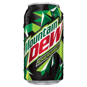 Mountain Dew Energised 375mL Cans 30 Pack (Q)