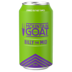 Mountain Goat Billy The Mid 375mL Cans 24 Pack (Q)