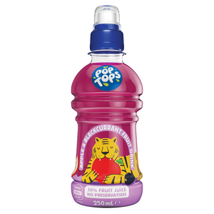 Pop Tops Apple Blackcurrant 250mL Bottles 24 Pack (Q)