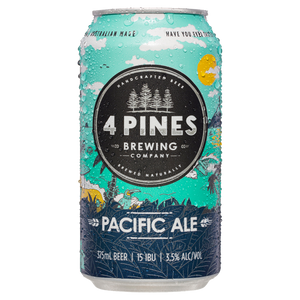 4 Pines Pacific Ale 375mL Cans 18 Pack (Q)