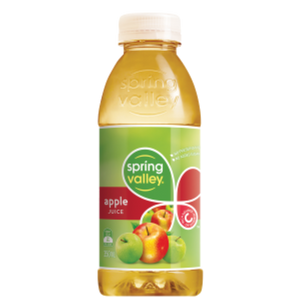 Spring Valley Apple Juice 350mL PET Bottle 18 Pack (Q)