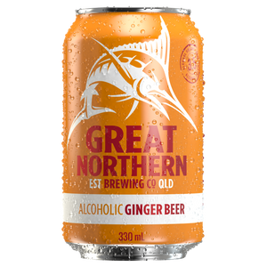 Great Northern Ginger Beer 3.5% 330mL Can 24 Pack