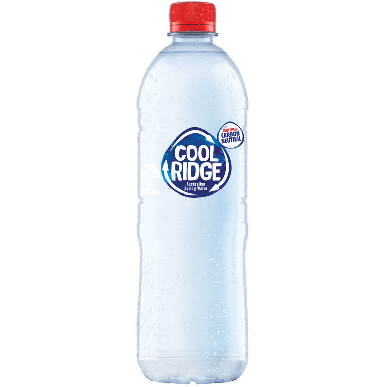 Cool Ridge Water 600mL  Bottles 24 Pack
