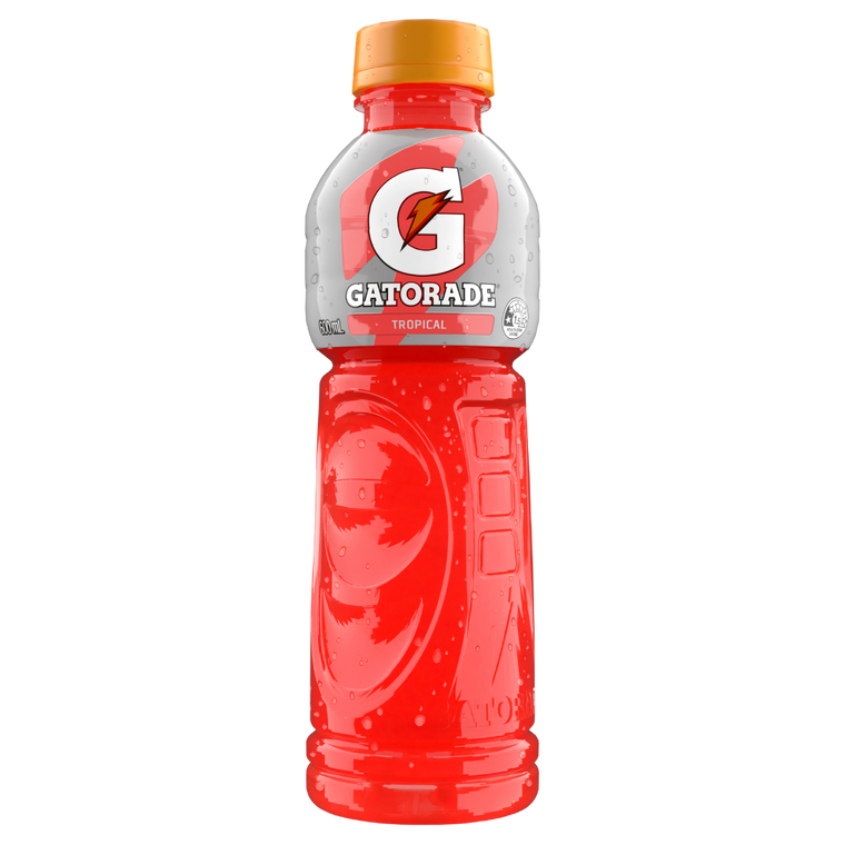 Gatorade Tropical 600mL Bottles 12 Pack