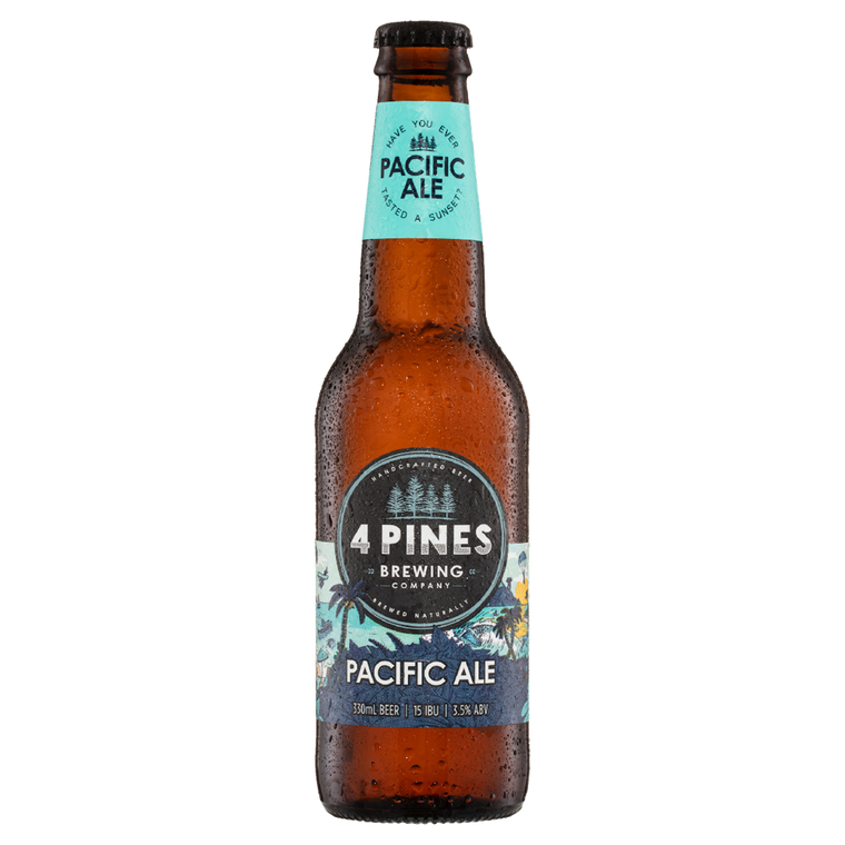 4 Pines Pacific Ale 330mL Bottles 24 Pack