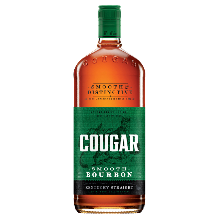 Cougar Bourbon 37% 700mL Bottle