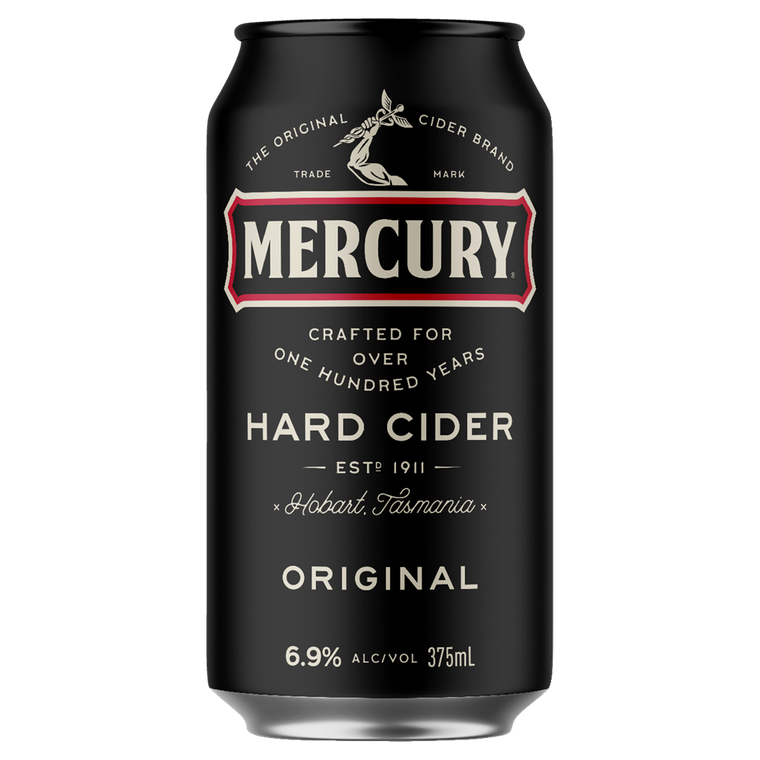 Mercury Hard Cider 375mL Cans 24 Pack 
