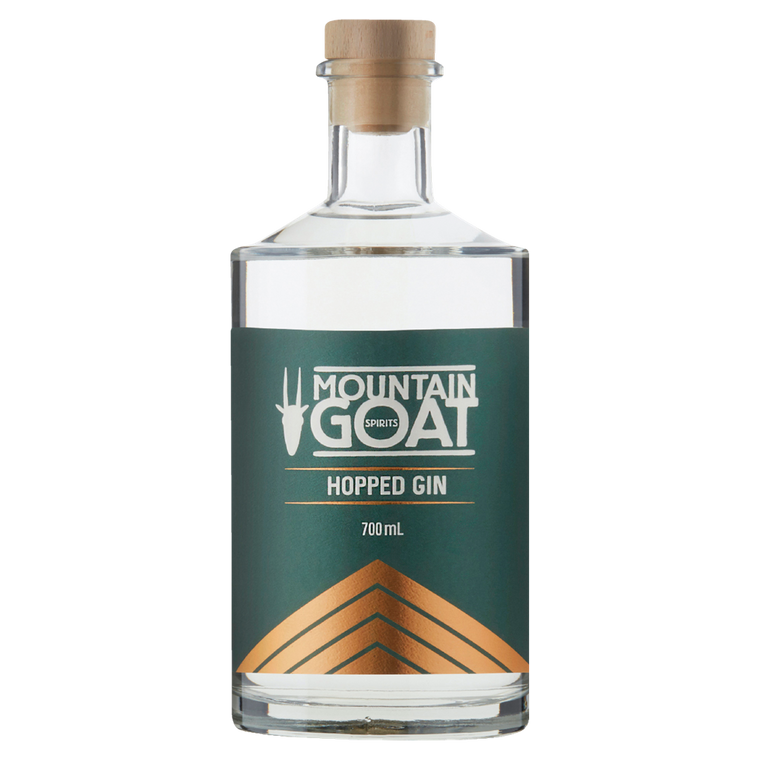 Mountain Goat Hopped Gin 40% 700mL Bottle