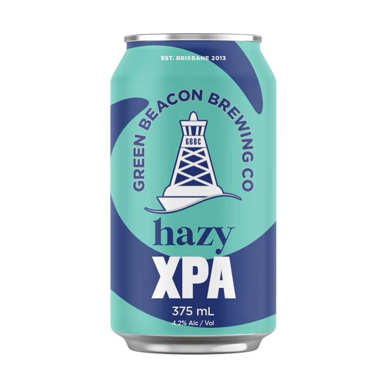 Green Beacon Hazy XPA 375mL Cans 16 Pack