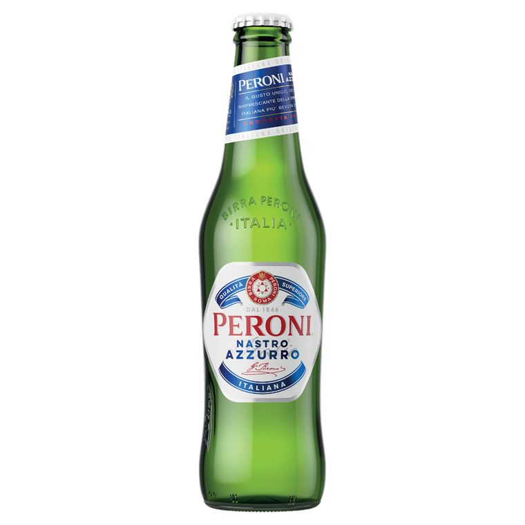 Peroni Nastro Azzurro 5.0% 330mL Bottles 24 Pack (Q)