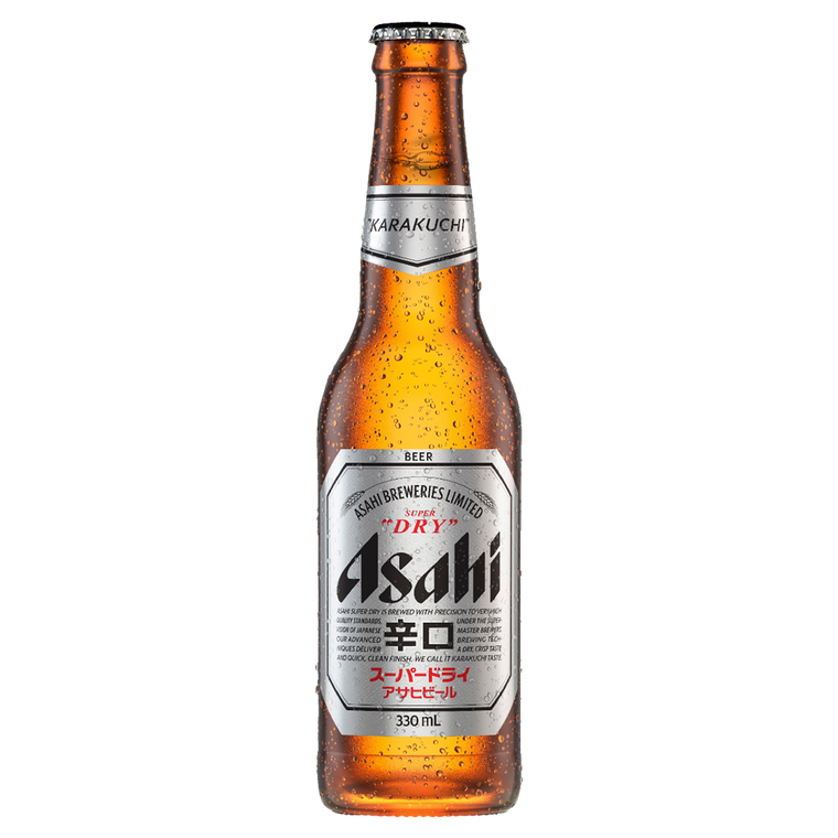 Asahi Super Dry 330mL Bottles 24 Pack (Q)