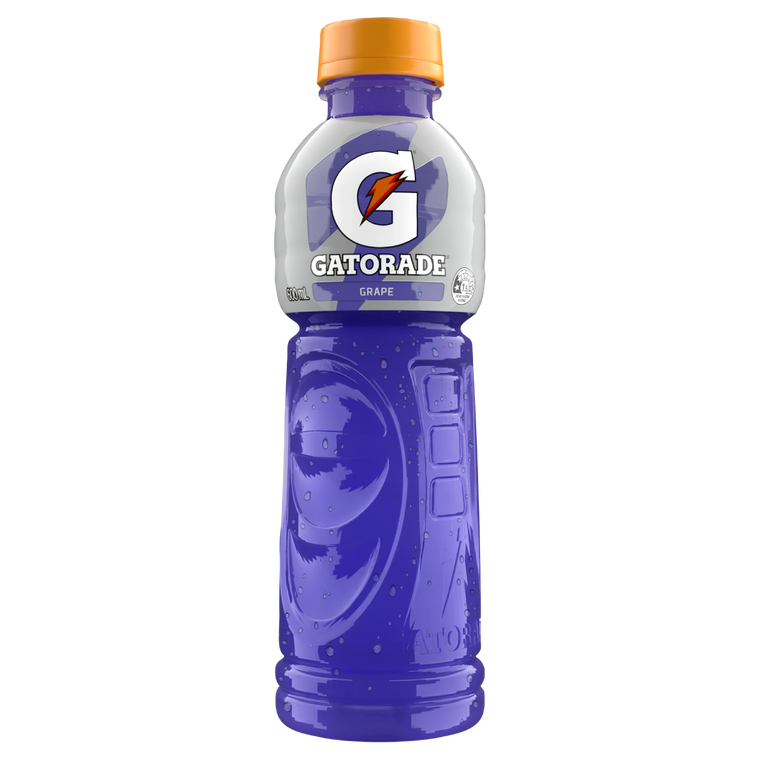 Gatorade Fierce Grape 600mL Bottles 12 Pack (Q)