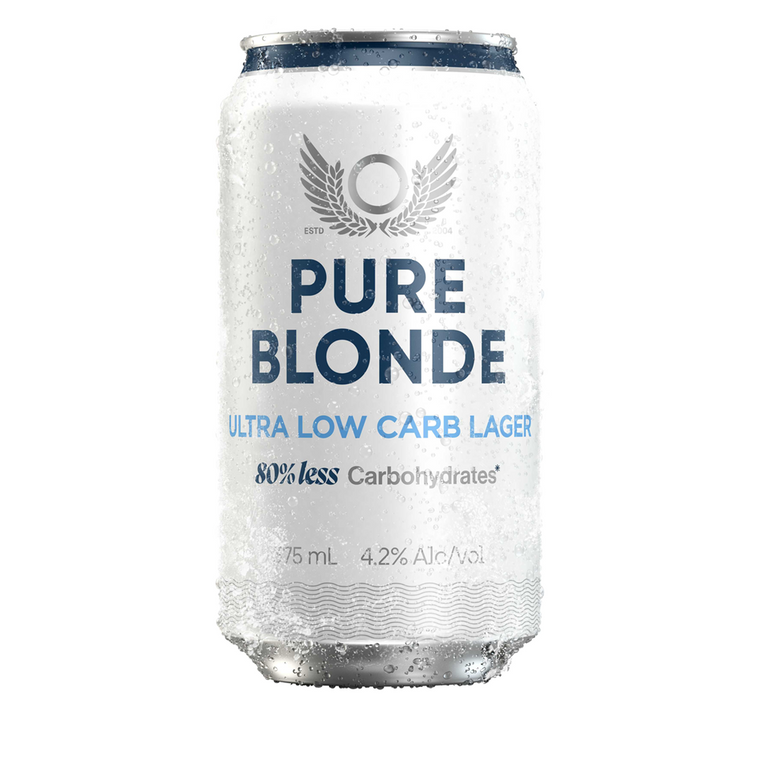 Pure Blonde 375mL Cans 24 Pack (Q)