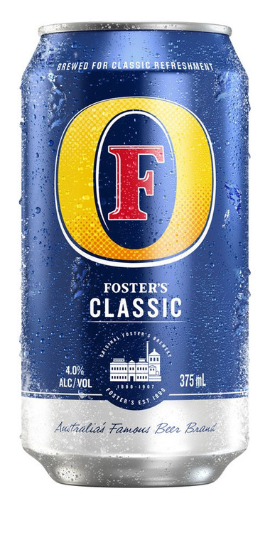 Fosters Classic 4.0% 375mL Cans 24 Pack (Q)