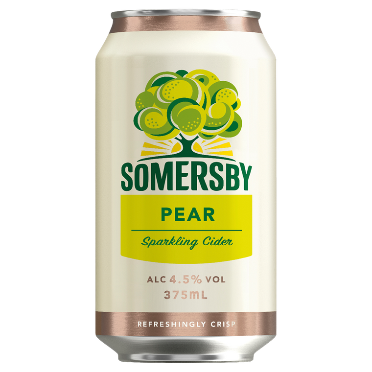 Somersby Pear Cider 375mL Cans 30 Pack (Q)