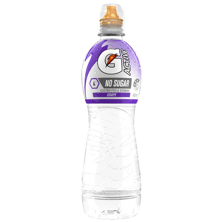 G-Active Grape 600mL PET Bottles 12 Pack (Q)