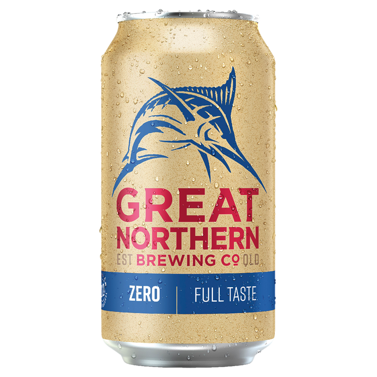 Great Northern Zero 375mL Cans 24 Pack (Q)