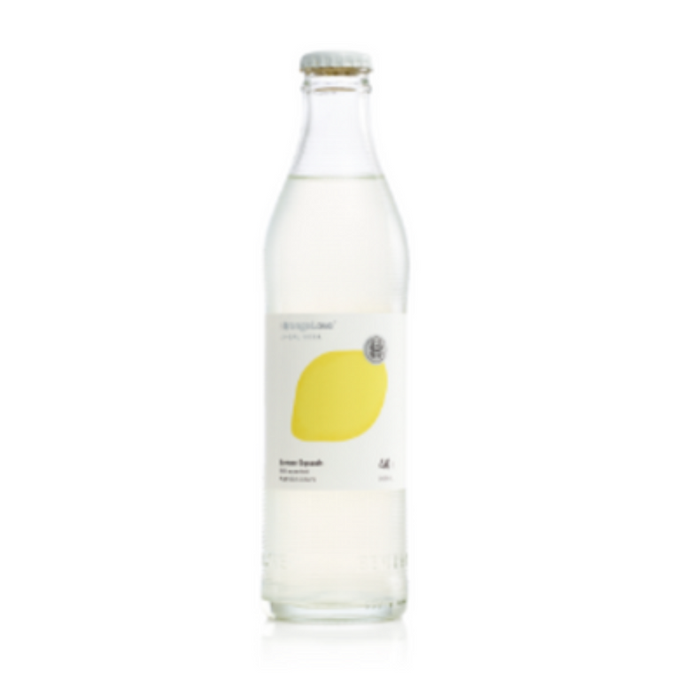 StrangeLove Lemon Squash Lo-Cal Soda 300mL Bottles 24 Pack (Q)
