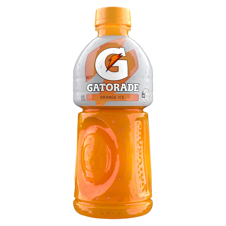 Gatorade Orange Ice 1L PET Bottles 12 Pack