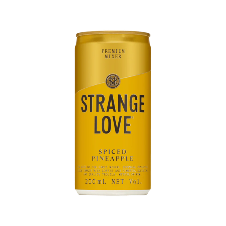 StrangeLove Spiced Pineapple 200mL Cans 24 Pack