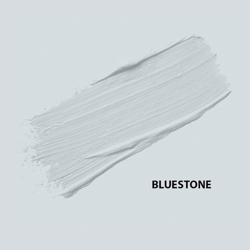 HMG Paints - Bluestone - A cool off-white blue, leaving a room bright and breezy. Three Generations of the Newton Family have been long standing employees of HMG Paints. Bluestone is the road the family grew up on.