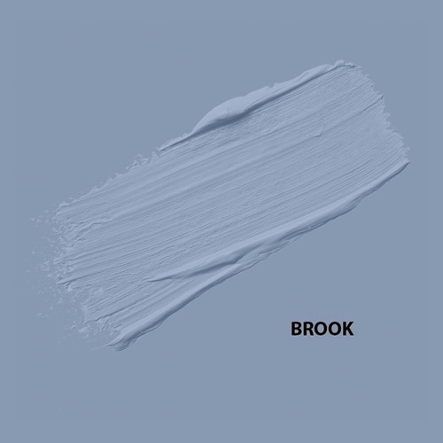 HMG Paints - Brook - A powder blue shade with soft hints of lavender. Named after the brook which runs through HMG Paints’ historical site.