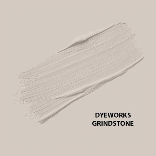 HMG Paints - Dyeworks Grindstone - A cosmopolitan light grey, perfect for a full room or features. Named after the original dyeworks grindstone which was used on this very site in the 1700’s and still exists today and has a home at HMG.