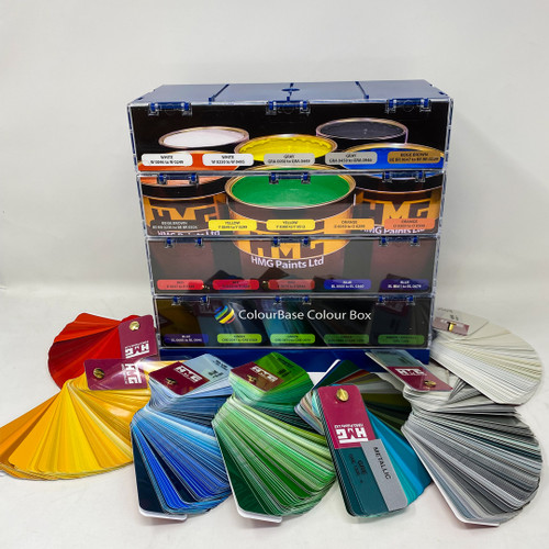 HMG Paints ColourBase Display Box