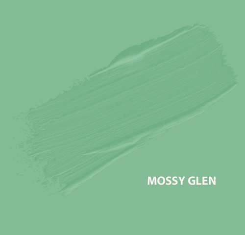 A muted green colour reminiscent of a serene forest glen.
