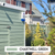 Classic Chartwell green garden paint on wooden cladding and fencing. Traditional heritage green exterior wood paint perfect for sheds, garden rooms and fences.