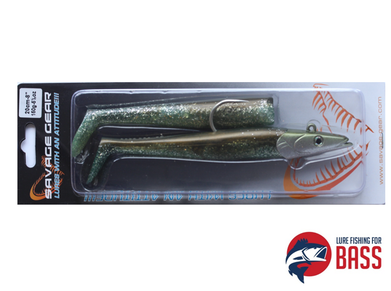 Savage Gear Sandeel 20cm 150g - Lure Fishing for Bass