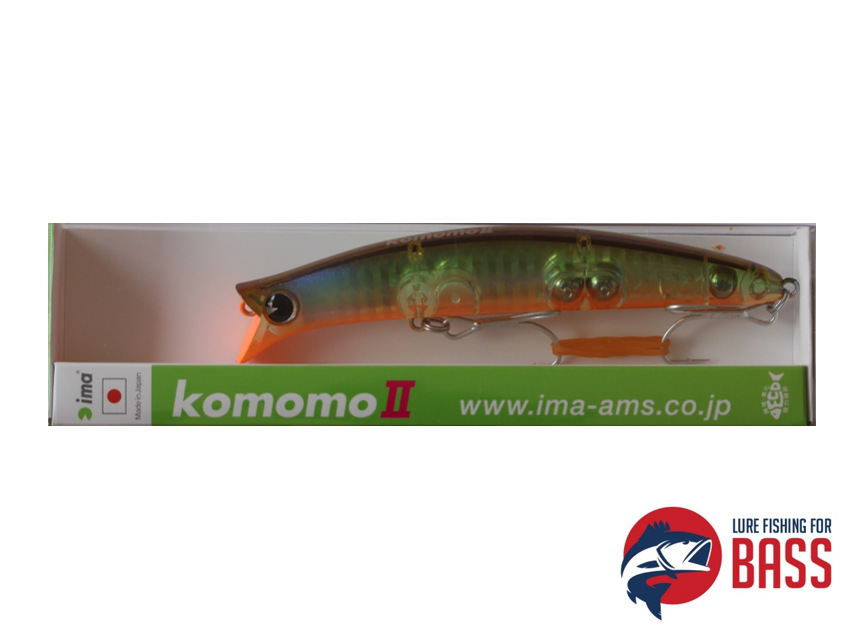 Leurre IMA BASS Komomo II 110 – #AS134 – 110mm, 15g – Pêche En Mer – Occasion