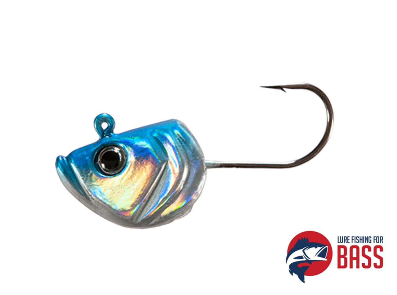 Xorus UltiHead Jighead Blue & Silver 3/0 20g