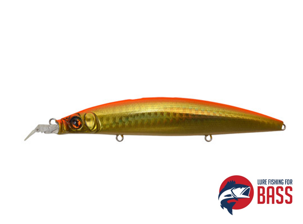 Megabass Zonk 120 Gataride Hi-Pitch GG Aka Kin 18g - Lure Fishing for Bass