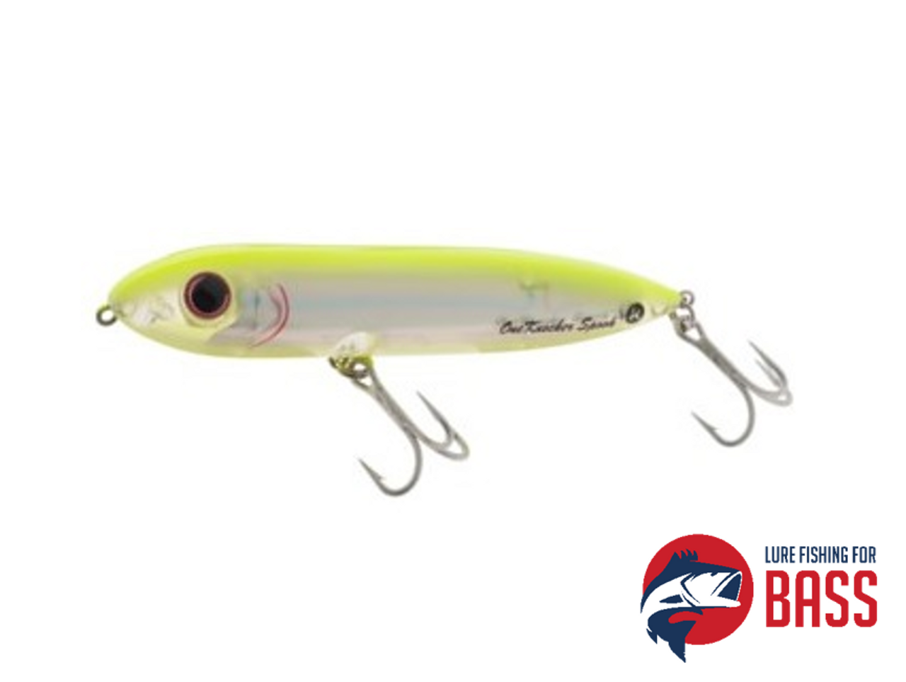 Heddon One Knocker Spook Chart Silver 21g