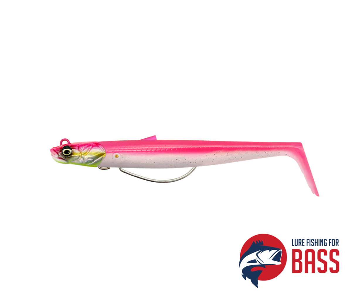 Savage Gear Sandeel Weedless V2 130 Pink Pearl Silver 31g