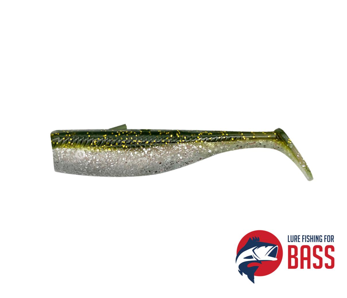 Savage Gear Savage Minnow Weedless 100 Tail Green Silver