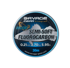 Savage Gear Semi-Soft Fluorocarbon Seabass 17LB