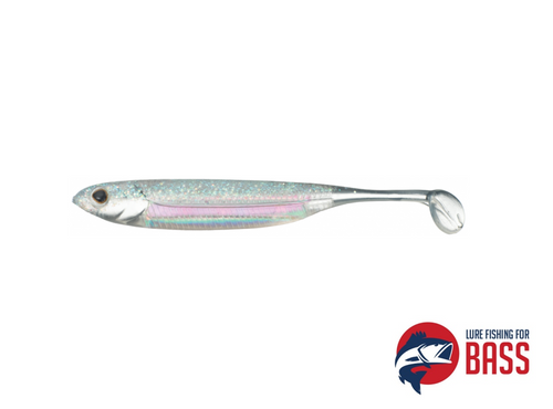 Fish Arrow Flash-J 3inch Ghost Smelt (Paddle Tail)