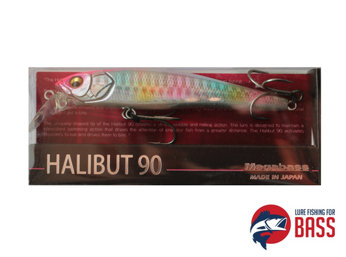 Megabass Halibut 90 Pink Rainbow 27g - Lure Fishing for Bass